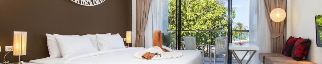 Номер Deluxe c 1 комнатой с видом на море в Coral Inn