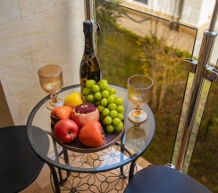 Стандарт 4-местный с двуспальной кроватью и балконом в Джульетта