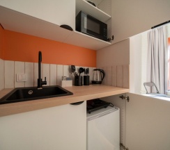 Одноместная студия с видом на город в Light house