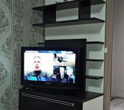 Апартаменты c 1 комнатой с балконом в Апартаменты Щорса 45 Л