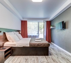 "LOFT STAR" Однокомнатная квартира (Метро Звездная, 10 минут пешком) в Rauktis apartments