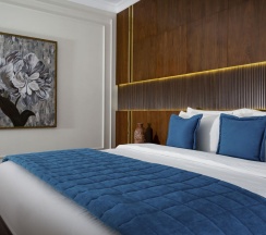 Двухместный люкс двуспальная кровать в Mercure Tashkent