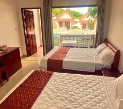 Номер Standard с видом на бассейн в Hong Bin Bungalow Resort