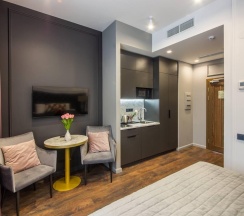 2-местные апартаменты-студия, 20 м² в Sky Petersburg Apartments Aqua