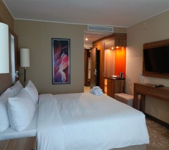 НОМЕР С БОЛЬШОЙ КРОВАТЬЮ (KING SIZE) в Doubletree by Hilton Tyumen