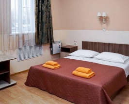 Номер комфорт с 1 двуспальной кроватью в Smart Hotel KDO Вологда