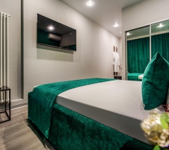 Номер стандарт с 1 двуспальной кроватью в Алекс