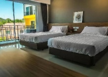 Двухместный номер Standard с балконом 2 отдельные кровати в Eurotel Hotel Kanchanaburi (SHA Extra Plus)