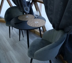 Шале с красивым видом из окна в Брусника