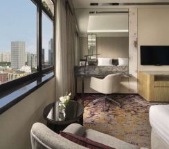 Двухместный номер Executive с видом на город 2 отдельные кровати в Kempinski Hotel Beijing Yansha Center