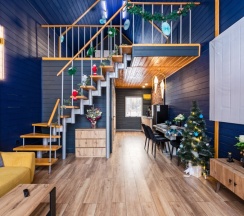 House 1 | Банный чан на территории в Берёзовая роща