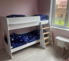 Большой коттедж с сауной на малой территори в Хитрый лис