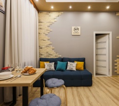 Двухместные апартаменты (двуспальная кровать) в Апартаменты J&N Apartments Ленина 18