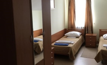 Двухместный номер эконом-класса с 2 отдельными кроватями в Борей