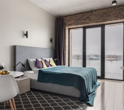 Deluxe студия с видом на реку в Sv Loft Apart