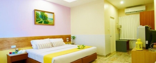 Двухместное бунгало 2 отдельные кровати в Peace Resort Pattaya
