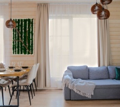 Барнхаус ЯгельХаус (оснащение дома, стоимость банного чана и бани см. Подробнее) в Dacha