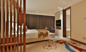 Двухместный номер Business двуспальная кровать в Chengdu qinhuang yongan hotel