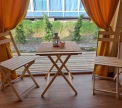 Домик "Солнце" в Tiny house polyana