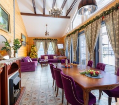 Коттедж "Сканди" с террасой и сауной (расположен в Поварово) в Сканди хаус