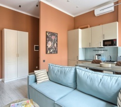 Аппартаменты с кухней в Tuchkov hotel