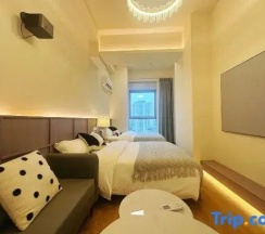 Двухместный номер Standard с видом на город (двуспальная кровать) в Dream Inn Hotel (Songjiazhuang Subway Station Branch)