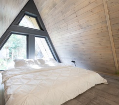 A-Frame № 3 (оснащение дома, стоимость бани см. Подробнее) в Les holidays