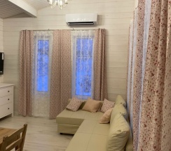 Кантри с 2 спальнями и сауной в Никитское Подворье