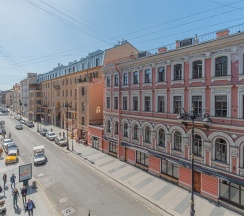 Эконом с 1 кроватью, вид на Рубинштейна или во внутренний двор в Largo у Невского проспекта