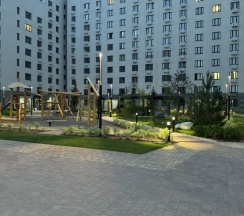 Двухместные апартаменты с 2 комнатами с красивым видом из окна (двуспальная кровать) в Апартаменты А2Апарт в новом доме