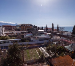 Улучшенный стандарт с боковым видом на море и горы в Karap palace hotel