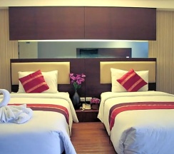 Двухместный номер Deluxe c 1 комнатой (2 отдельные кровати) в Tara Garden