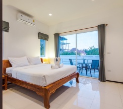 Вилла с 4 комнатами с красивым видом из окна в Отель The Oriental Beach Pearl