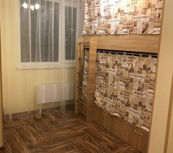 Кровать в 8-местном общем женском номере в Европейский