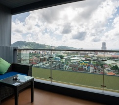 Двухместный номер Ocean Panoramic Corner (двуспальная кровать) в The Senses Resort & Pool Villas, Phuket