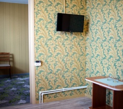 Двухместный номер с двуспальной кроватью в Вояж