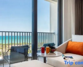 Номер Standard с видом на море в Oakwood Apartments Sanya