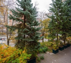Двухместная студия (двуспальная кровать) в Апартаменты 7 Комфортно И Точка на Симферопольском бульваре 16к1