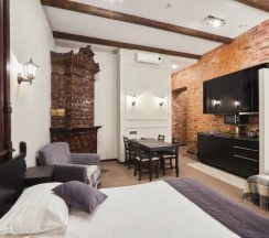 Семейная студия с мини-кухней в Jazzclub