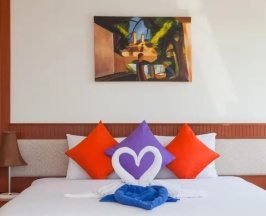 Двухместный номер Grand Deluxe с видом на море двуспальная кровать в Baumancasa Beach Resort