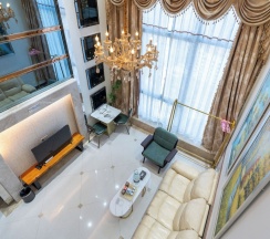 Двухместный люкс Luxury с 3 комнатами (двуспальная кровать) в Louidon Mega Duplex Apartment - Beijing Rd