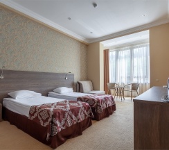 Стандартный двухместный номер с 1-й или  2-мя отдельными кроватями в Планета Спорт