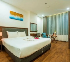 Двухместный номер Deluxe (двуспальная кровать) в Capecia Danang Hotel & Apartment