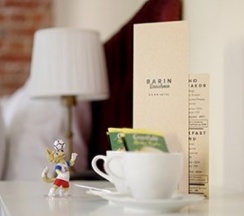 Полулюкс с одной двуспальной кроватью и креслом кроватью в Barin Residence Center
