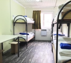 Кровать в общем номере (женский номер) в Sky Hostel