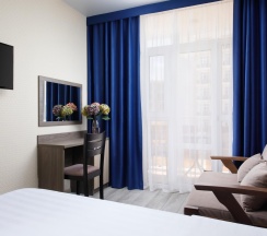 Номер стандарт с 1 двуспальной кроватью в Undersun