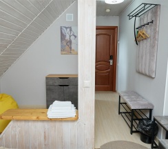 Стандартный номер с двухспальной кроватью в Снегирек