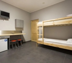 Четырёхместный номер Standard двухъярусная кровать в Hostel Siennicka