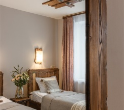 Стандартный номер с 1 или 2 кроватями в Номера в Стрельне