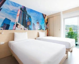 Двухместный номер Standard 2 отдельные кровати в The AIM Patong Hotel